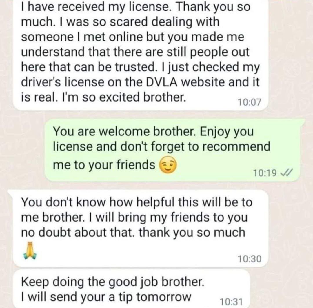Client conversation screenshot 5